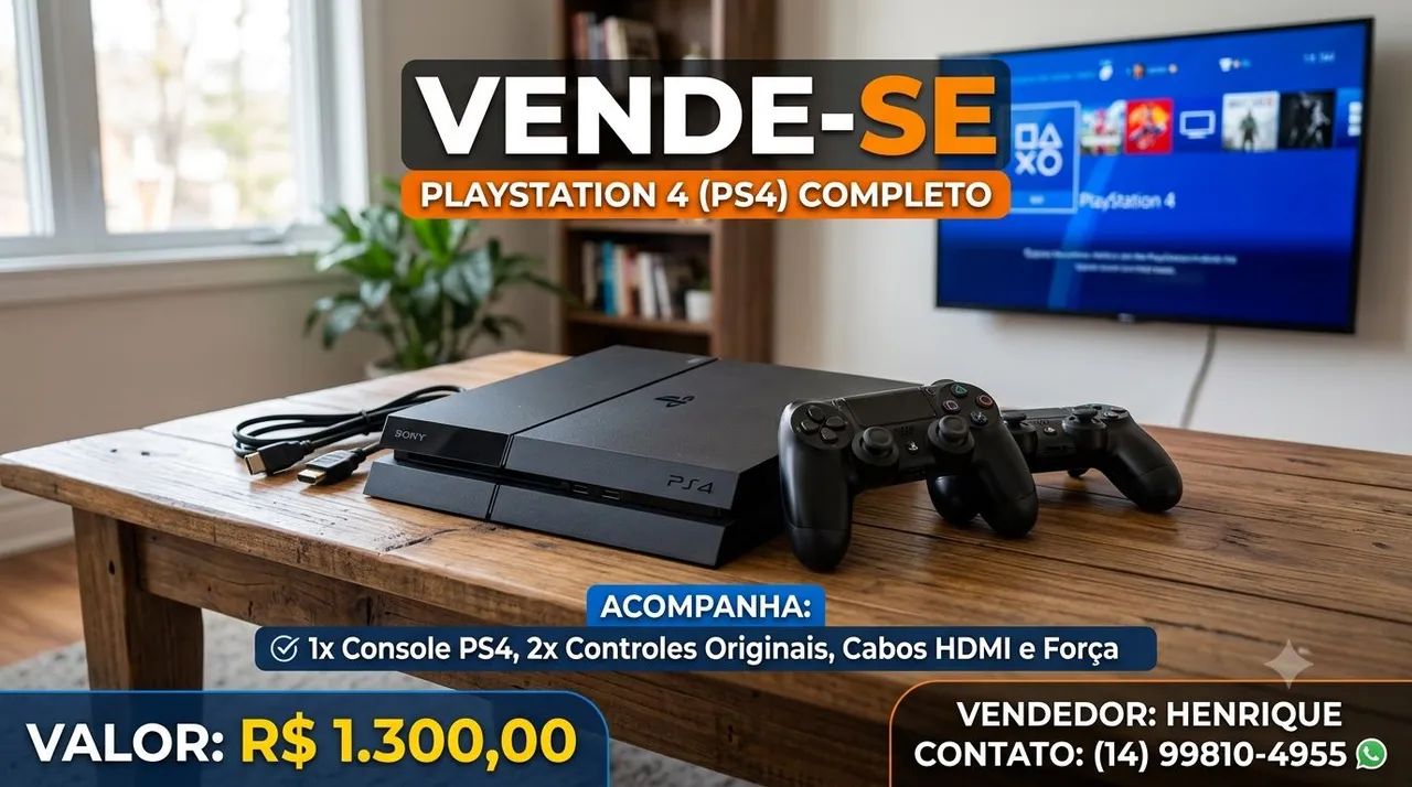 PS4  2 CONTROLE ORIGINAL