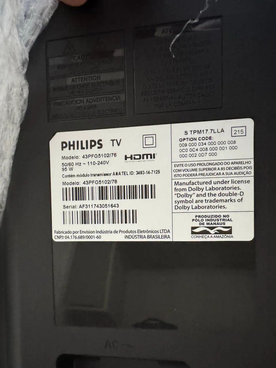 Vendo Smart TV 43 Philips - Foto 3