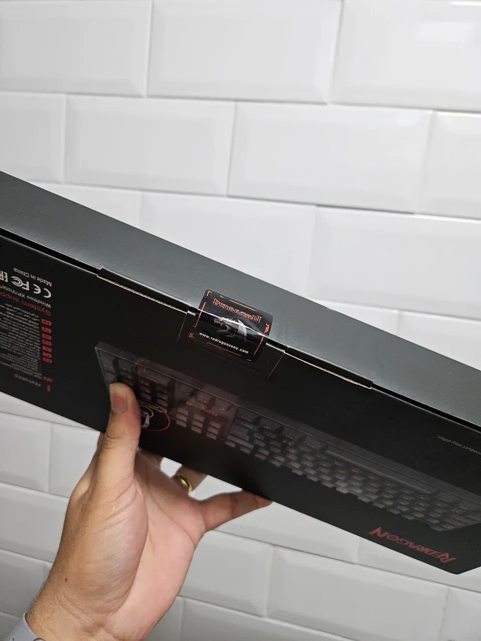 Teclado Mecânico Gamer Redragon Mitra RED - Foto 3