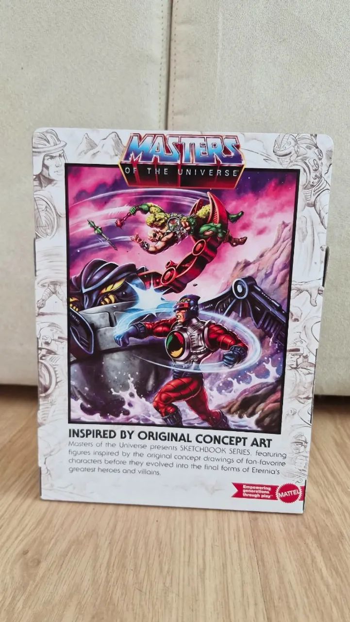 SY-KLONE SKETCH BOOK SERIES MOTU ORIGINS CONCEPT ART - Foto 2