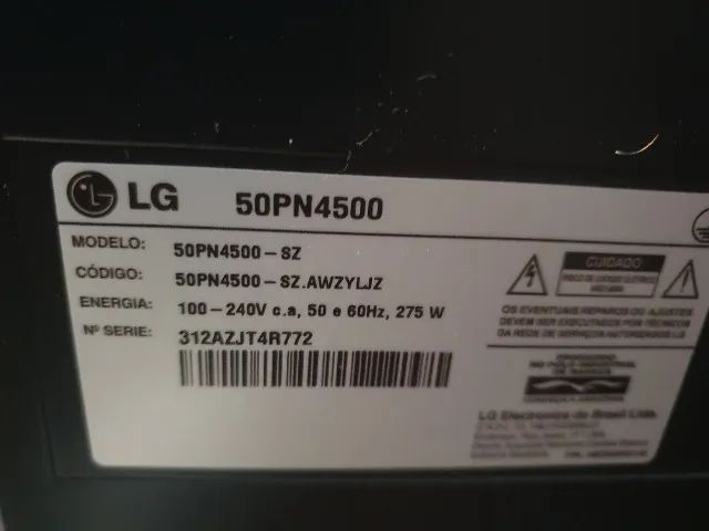 TV de plasma LG 50' - Foto 4