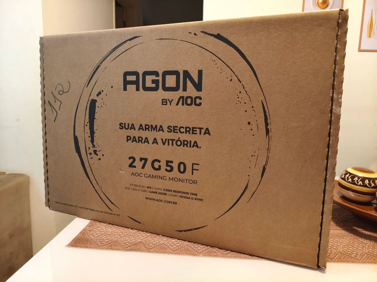 Monitor Gamer 27 Polegadas AOC Lacrado - Foto 2