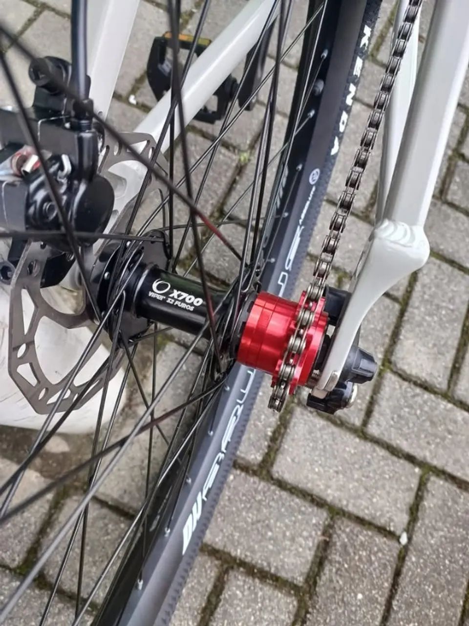 Bicicleta Absolute Brutus 3 kit single freio hd - Foto 5