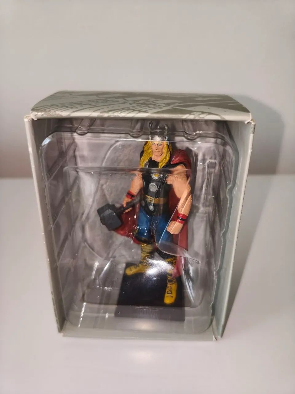 Miniatura Thor Eaglemoss Marvel #15 Metal + Caixa + Fascículo - Foto 3