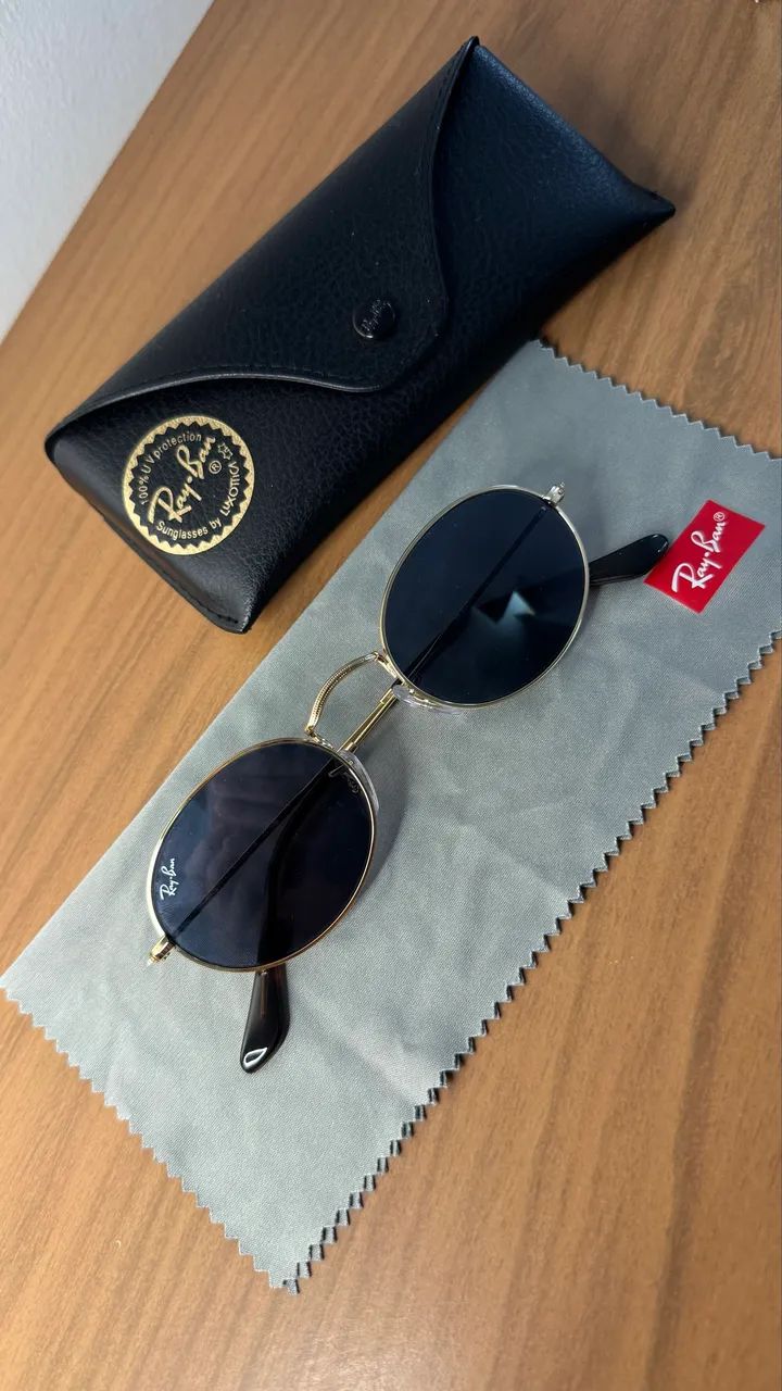 Óculos escuros Ray-Ban oval  - Foto 2