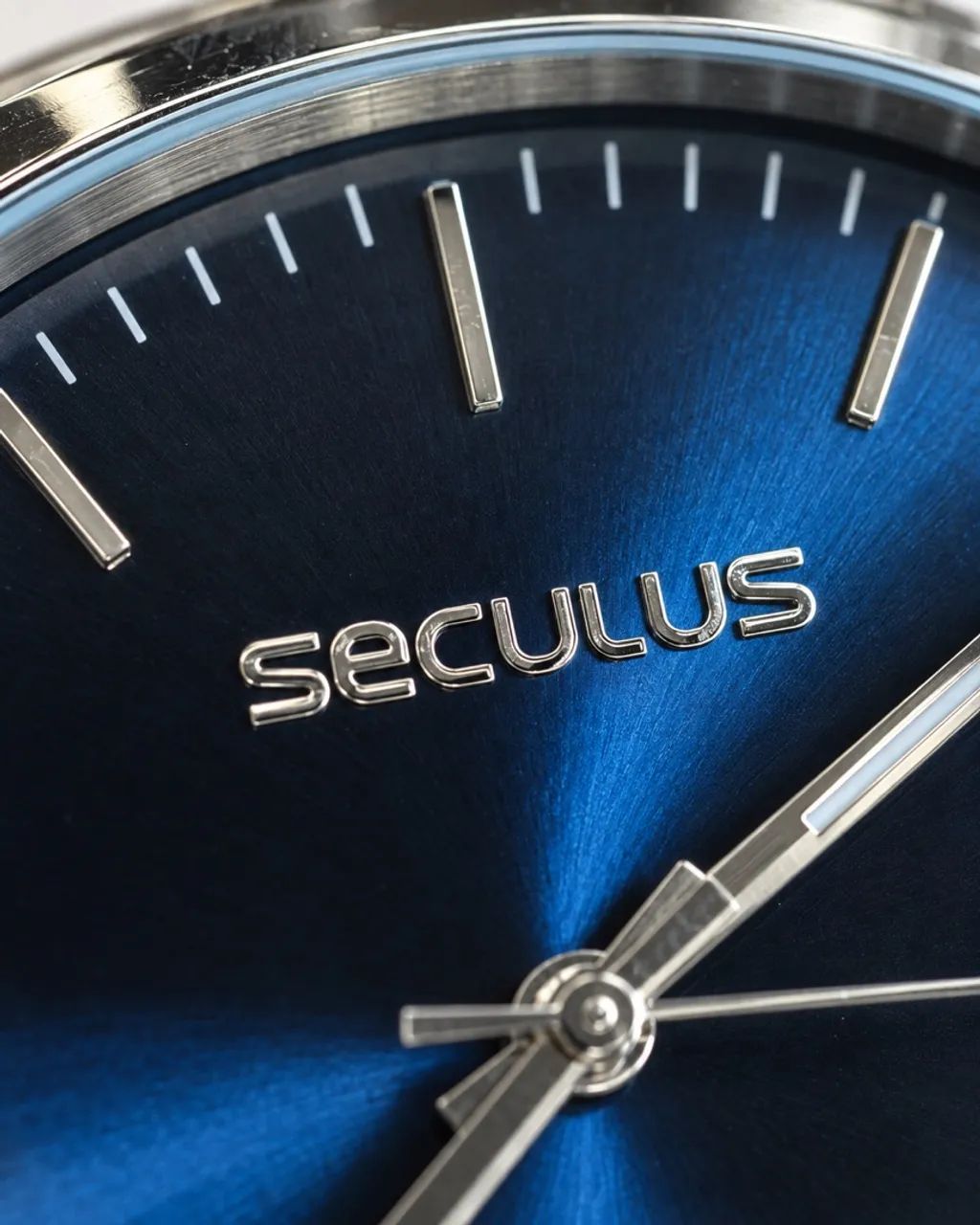 RELÓGIO SECULUS AZUL - PULSEIRA JUBILEE - Foto 4