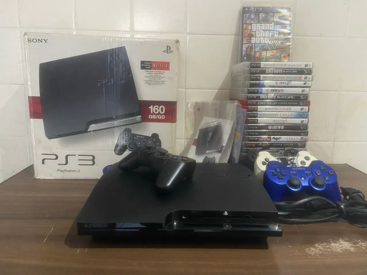 PlayStation 3 Slim completão  - Foto 4