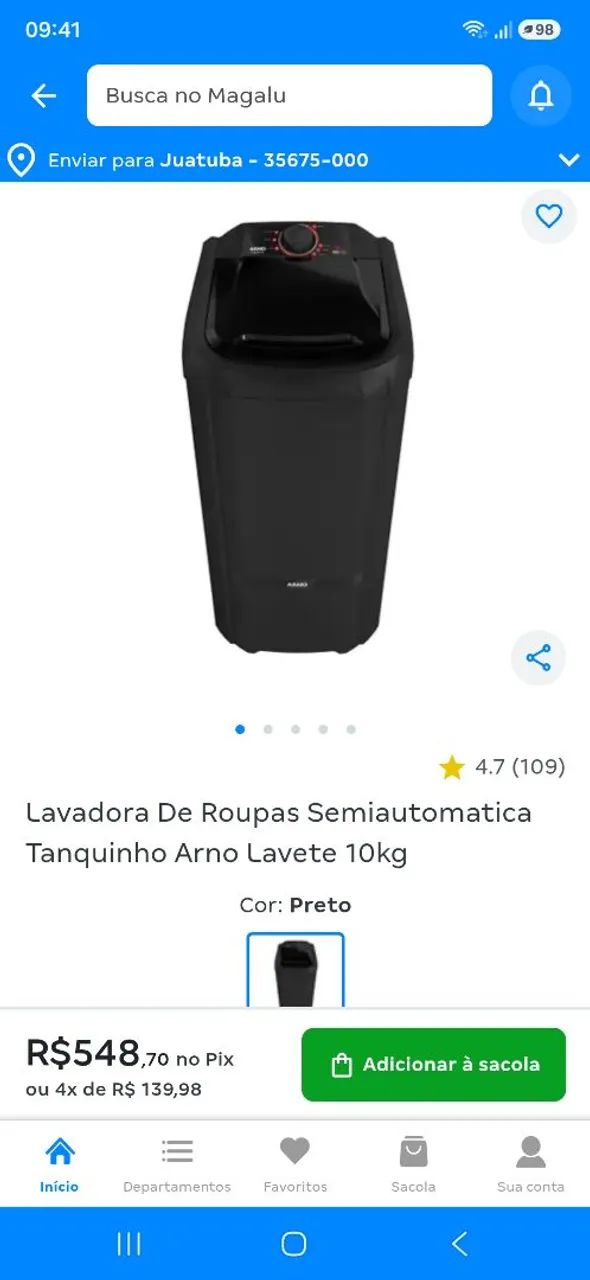 Tanquinho Arno - Foto 5