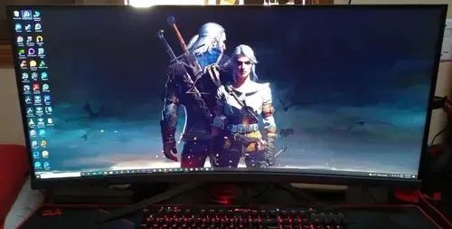 Monitor Gamer 35'' 1ms 100hz Rog Strix Xg35vq-uwqhd  - Foto 3