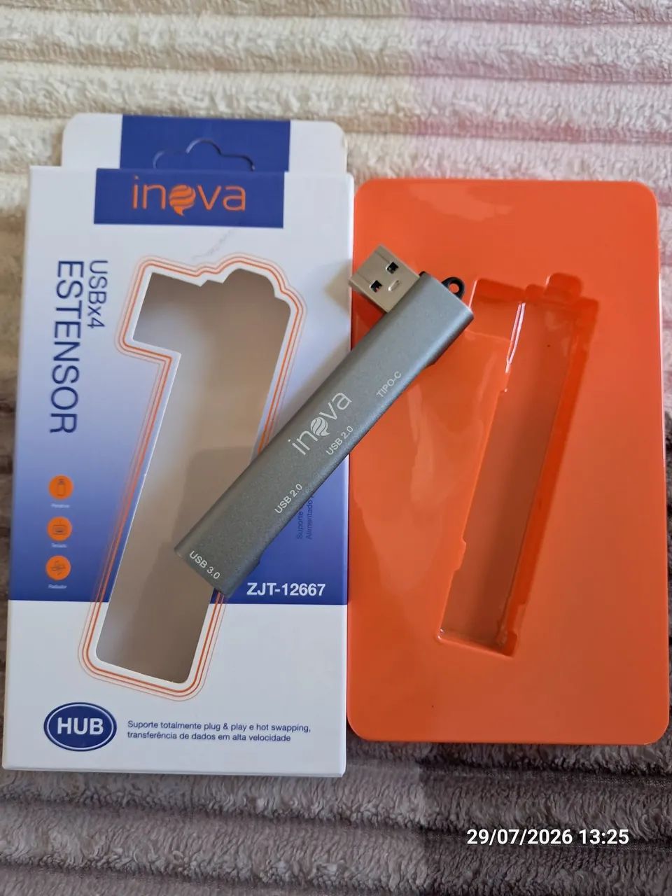 Hub usb, 3 usb, 1 tipo-C - Foto 2