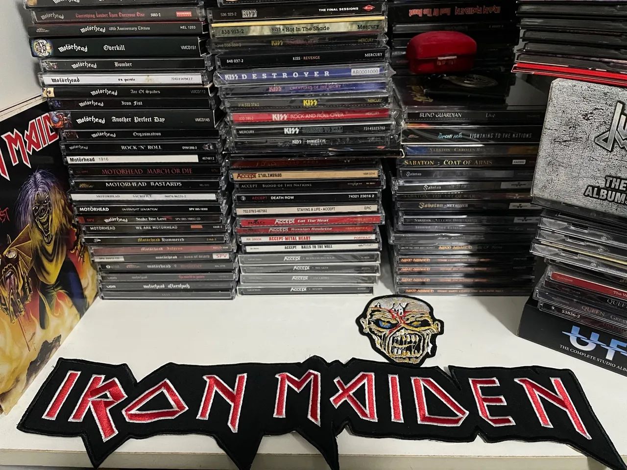 Iron Maiden - colete com patchs  - Foto 4
