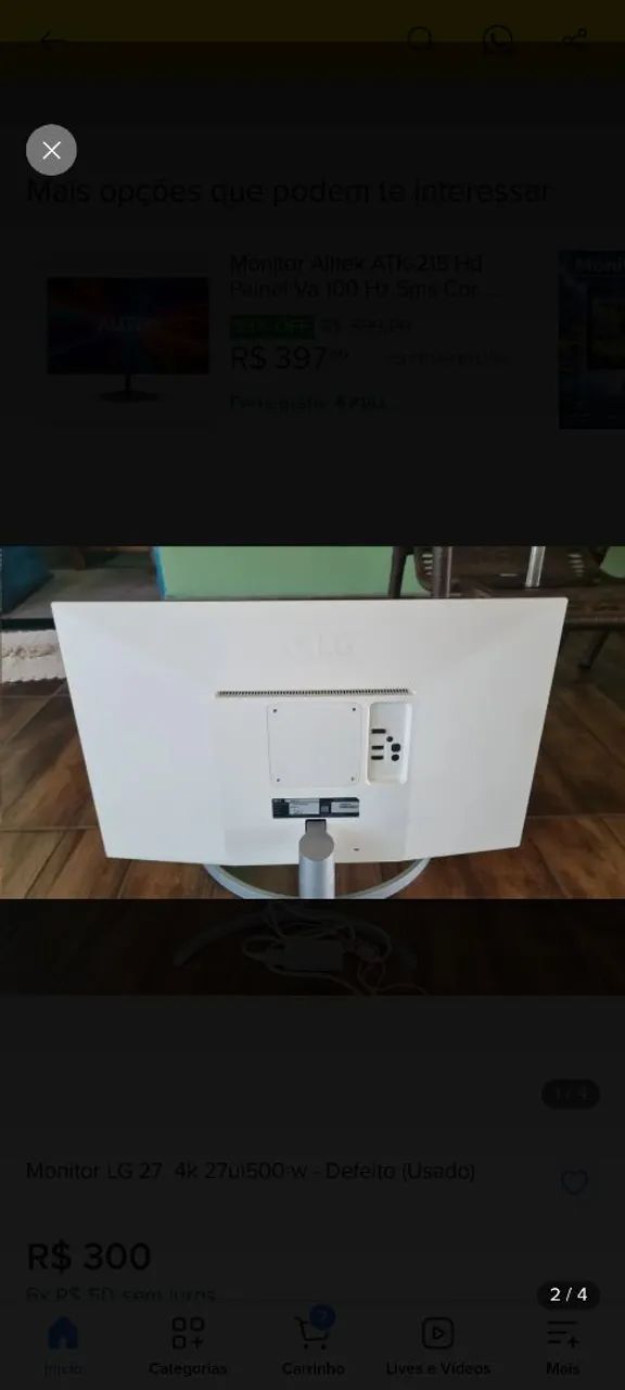 Monitor 27 LG 4k  - Foto 5