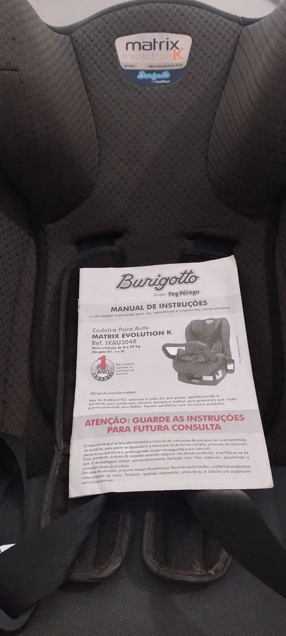 Cadeirinha, Bebê conforto Burigotto. - Foto 3