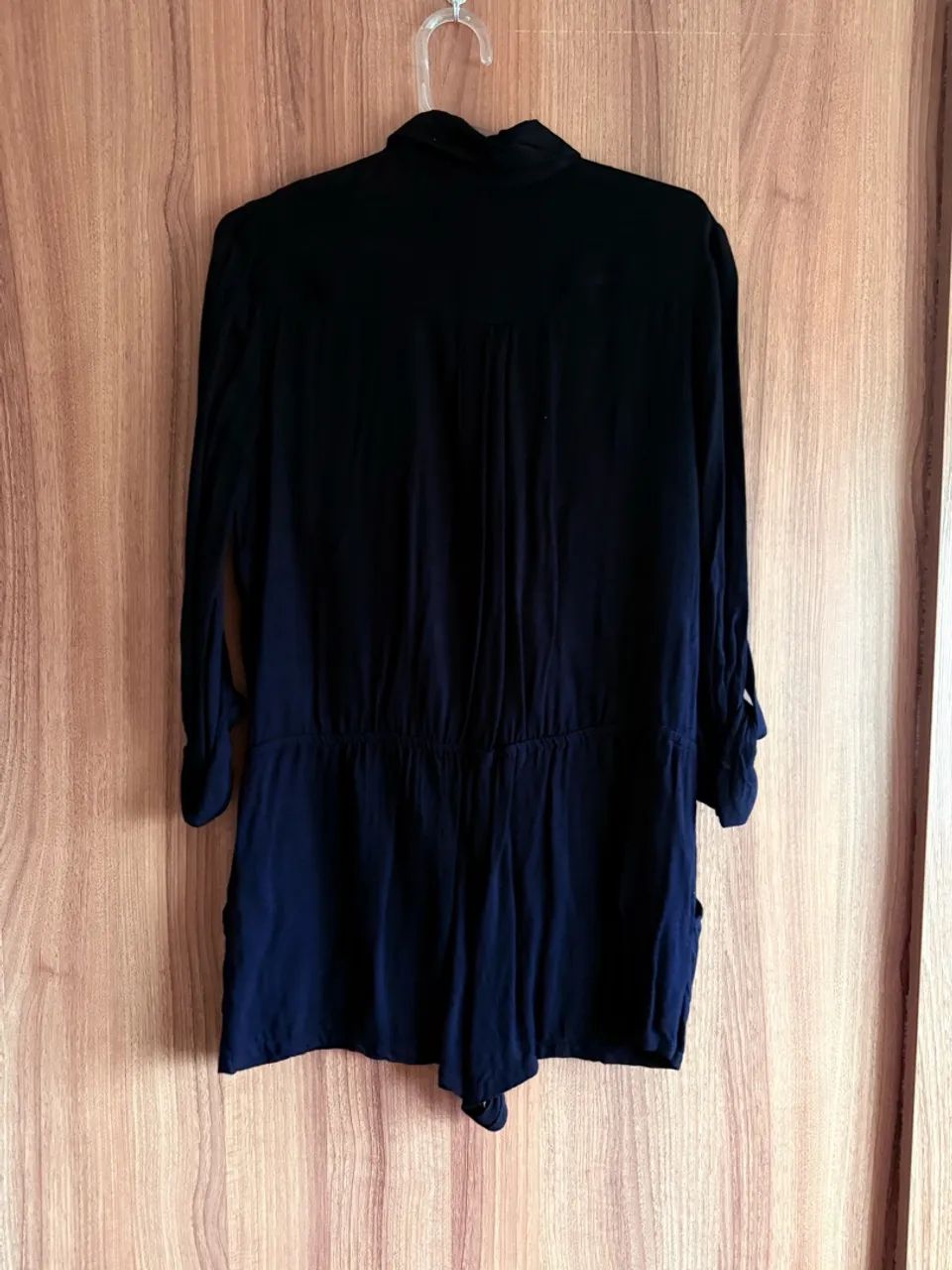 Macacão curto preto Forever 21 - Foto 2
