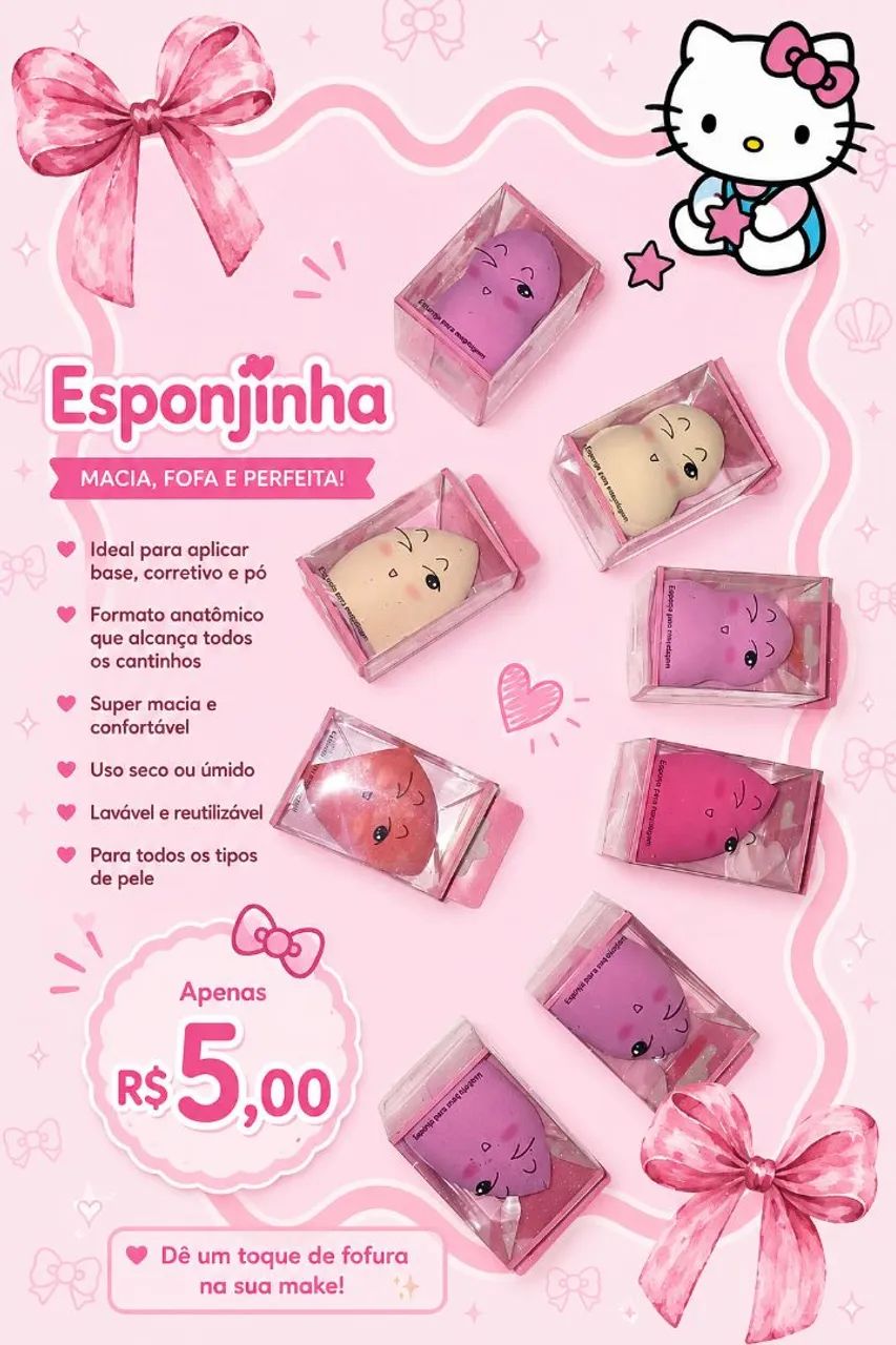 Esponjinha de Maquiagem 