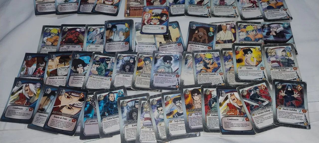 Lote 90 Mini Cards Naruto Shippuuden  - Foto 4