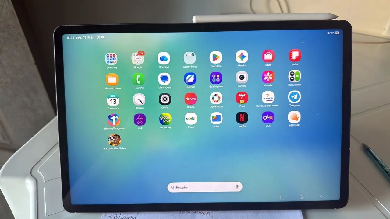 Tablet Samsung S10+ FE, PRA VENDE LIGEIRO - Foto 2