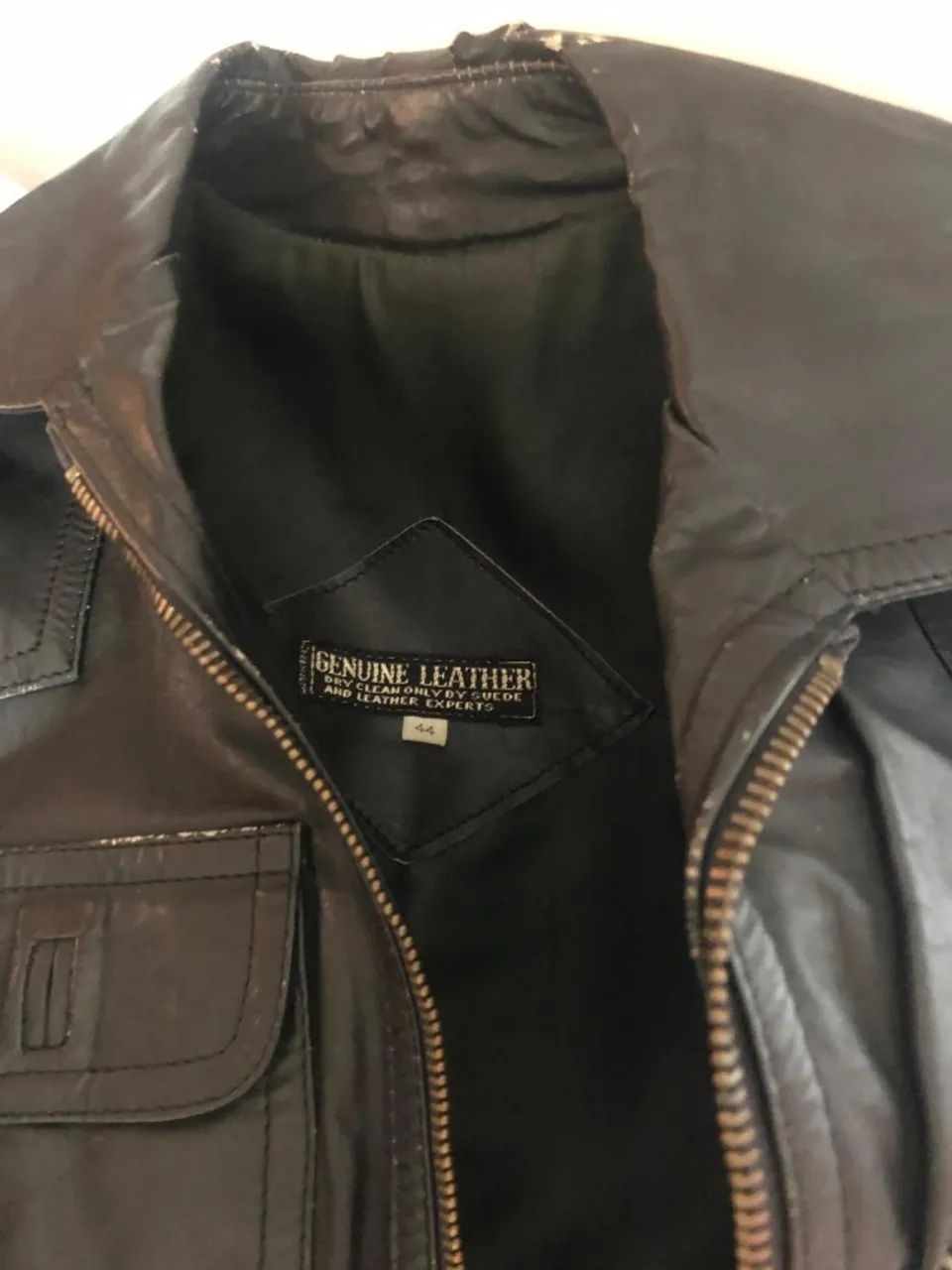 CASACO JAQUETA COURO LEGÍTIMO - Foto 3