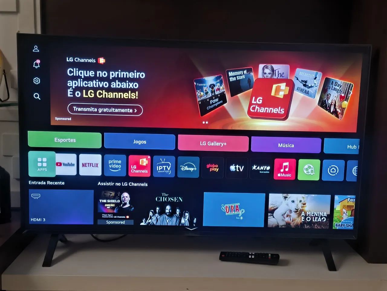 Tv LG 43" novíssima 