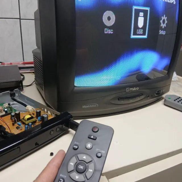 DVD Player (COM DEFEITO) Philips DVP2850X/78 - Foto 5