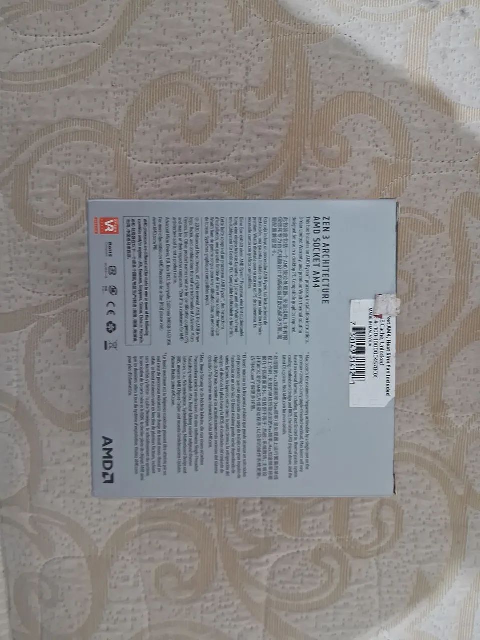 Caixa Vazia do AMD Ryzen 5 5500 4.2 Ghz socket AM4 - Foto 2