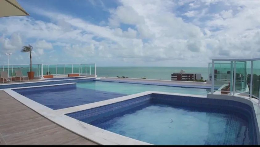 Flat mobiliado com vista para o mar na Praia do Bessa - Foto 3
