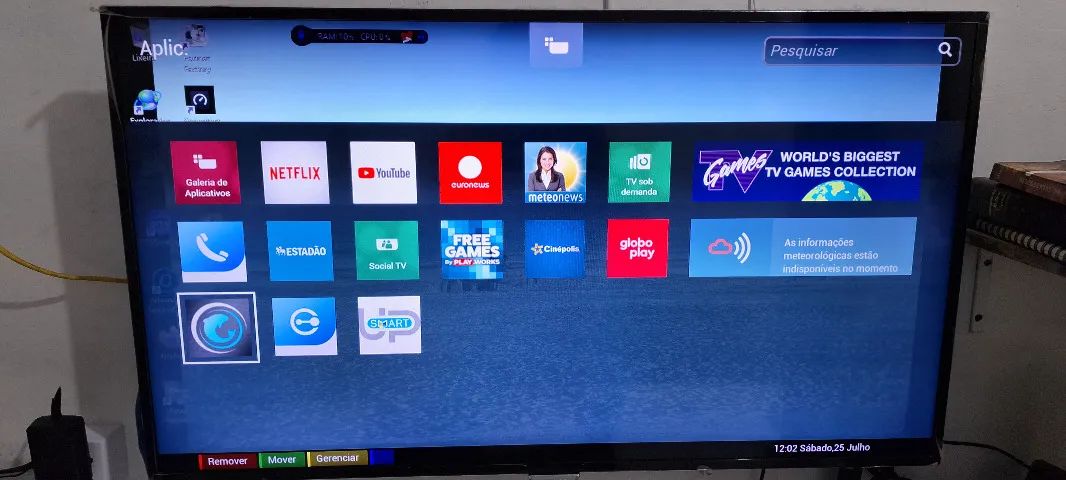 TV Philips UltraHD 40'' - Foto 2