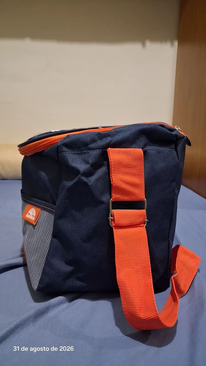 Bolsa térmica azul Aurora - Foto 4