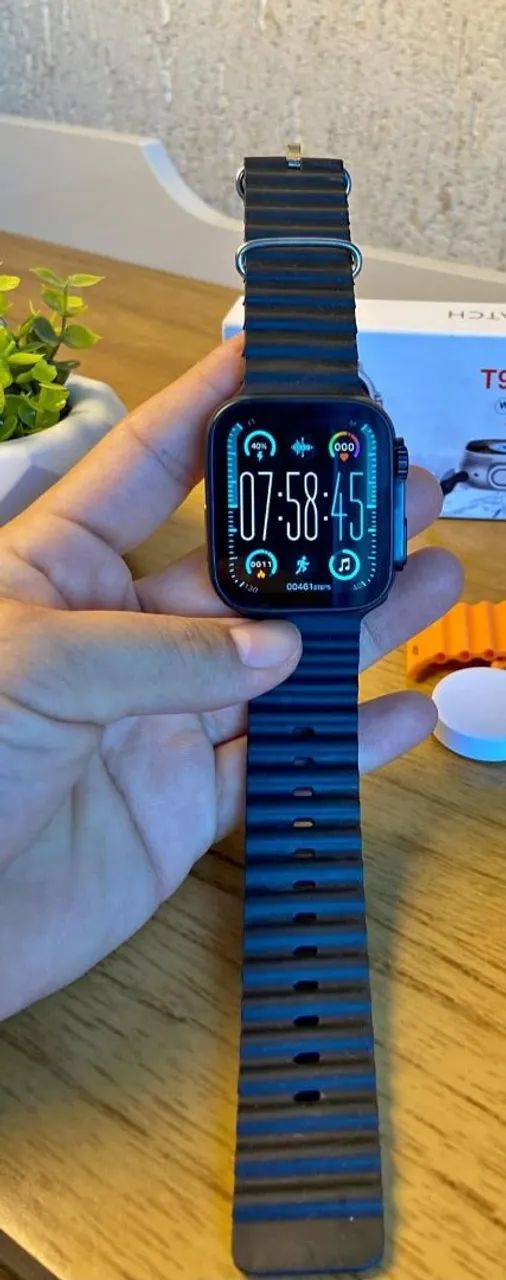 Smartwatch T 800 Ultra Preto  - Foto 2