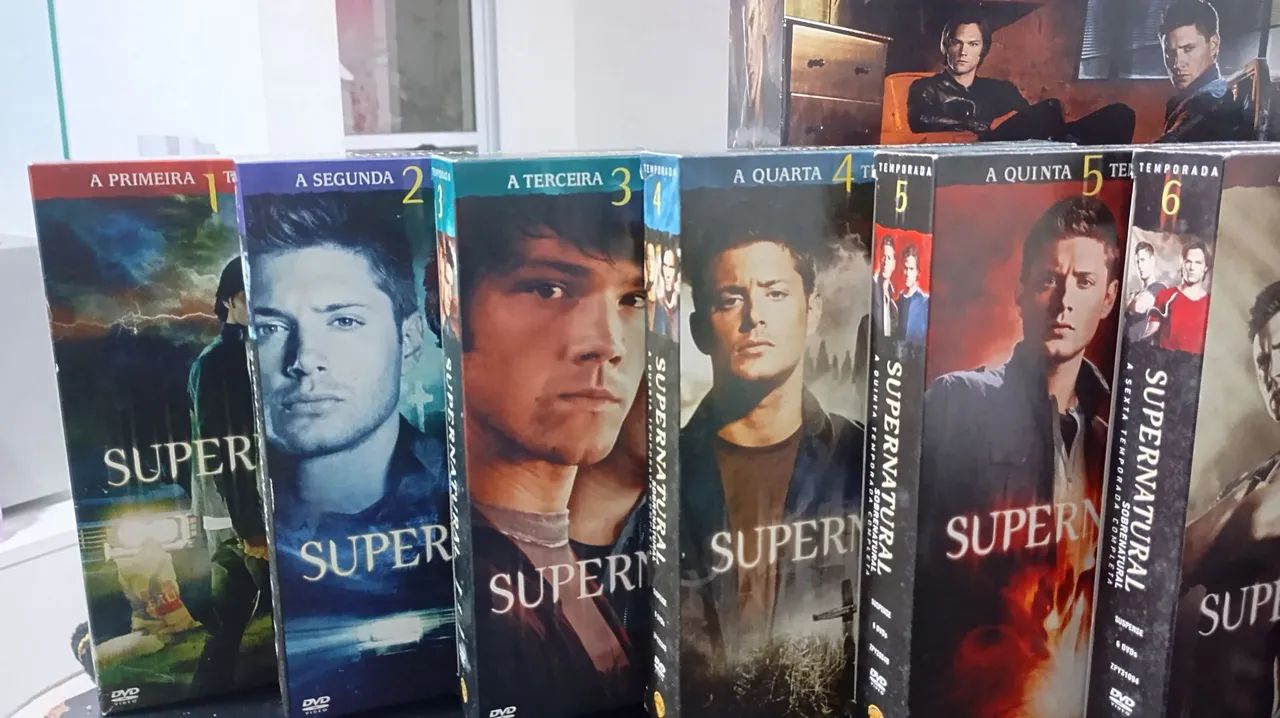 Coleção DVDs Sobrenatural da primeira até a Décima Temporada  - Foto 3