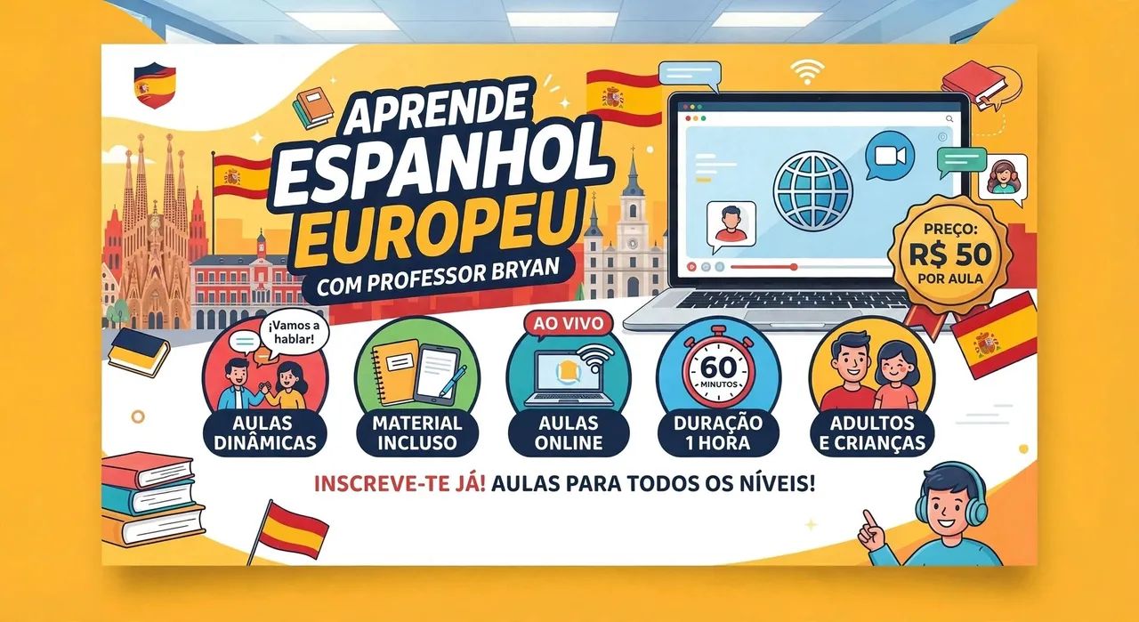 Aulas de Espanhol 