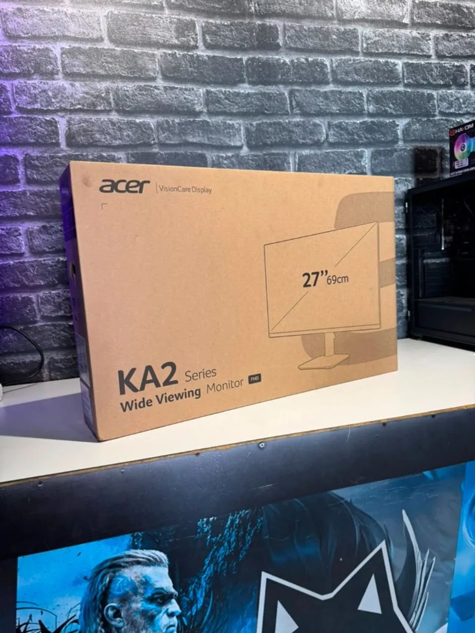 MONITOR GAMER ACER 27" 144HZ 1MS FULL HD - Foto 3