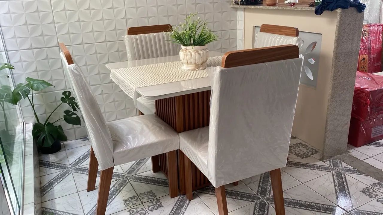 Mesa de 4 cadeiras  - Foto 4