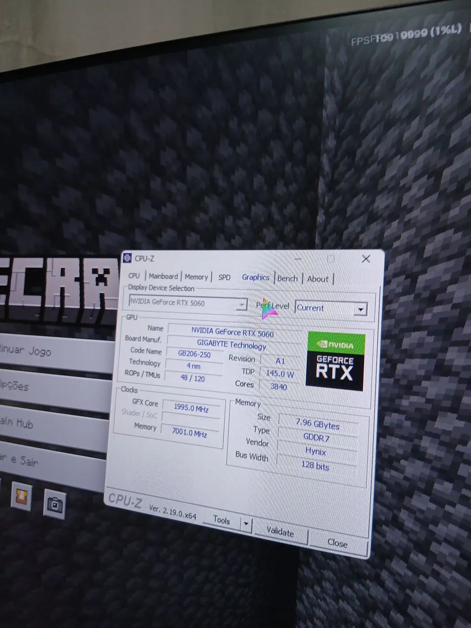Rtx 5060 8gb ZERDADA  V/T - Foto 4