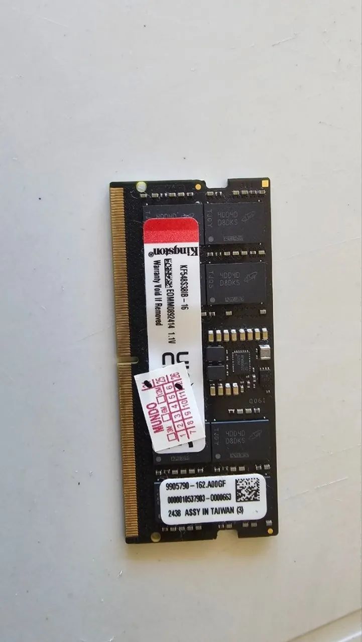 Memória Ram de notebook DDR5 + Adaptador desktop - Foto 3