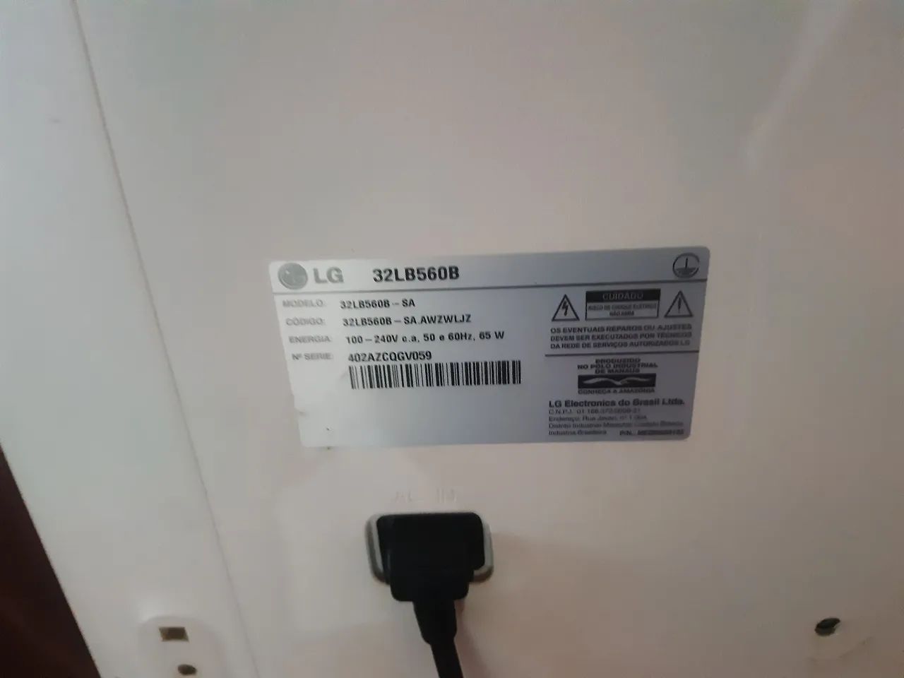 Tv LG com defeito - Foto 3