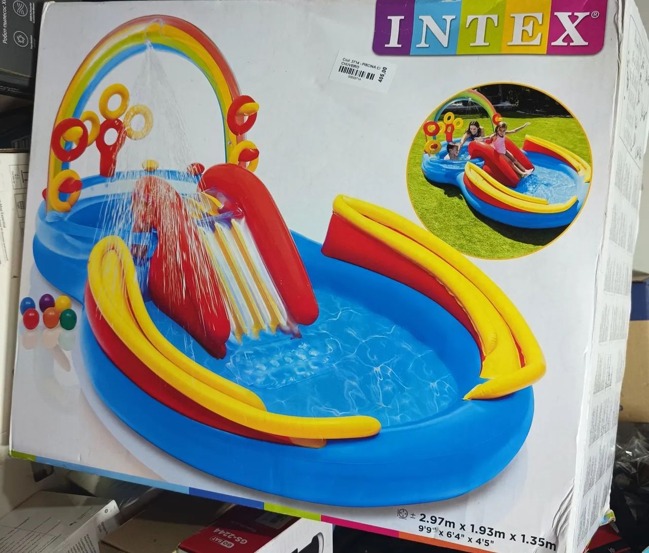 Piscina inflável grande 400,00 cada  - Foto 2