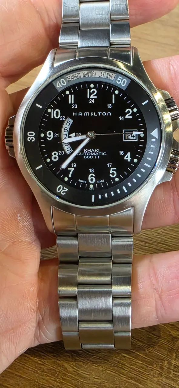 Hamilton Khaki Navy GMT Automático