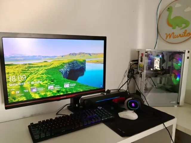 VENDO OU TROCO PC GAMER COMPLETO - Foto 2