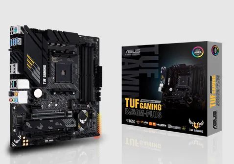 Placa mae asus b550m-plus tuf nova com garantia - Foto 2