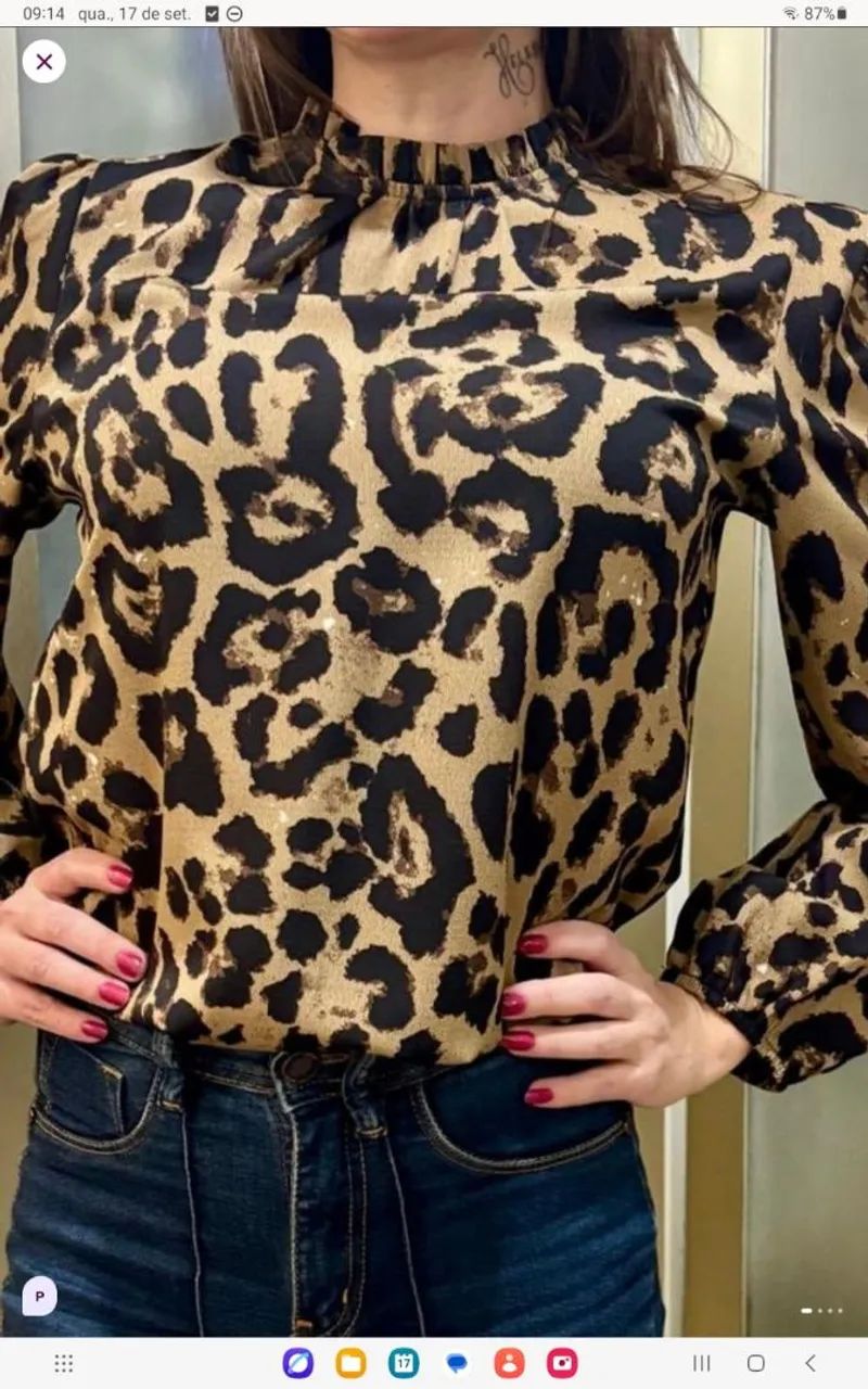 Blusa Shein Tam P - Foto 2