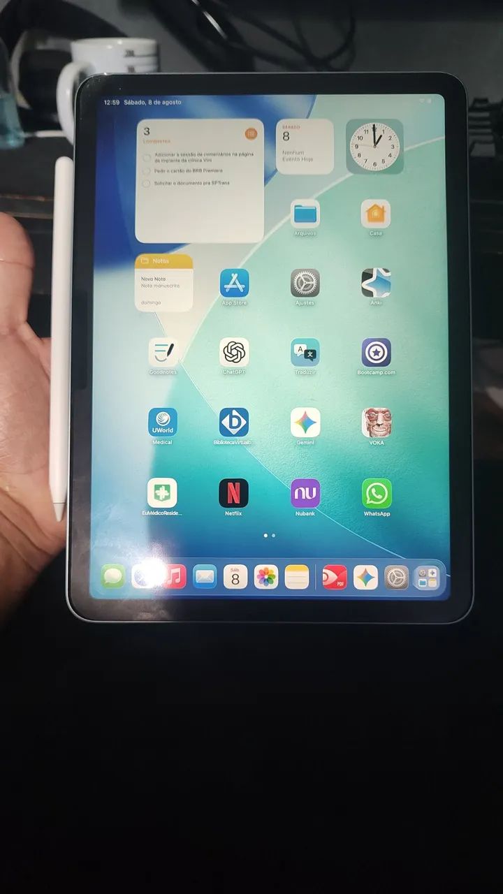 iPad Air M3 128 Gb Wi-fi + Apple Pencil 2 - Foto 3