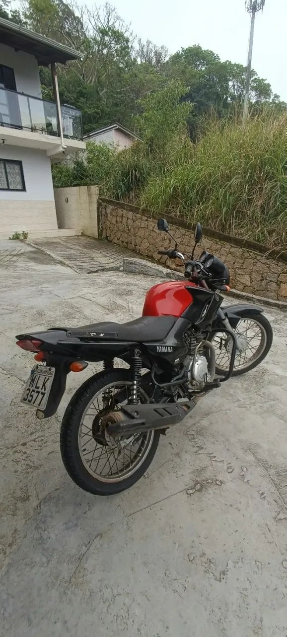 Yamaha YBR 125 Factor K/ Factor K1 2014 Vermelha - Foto 4