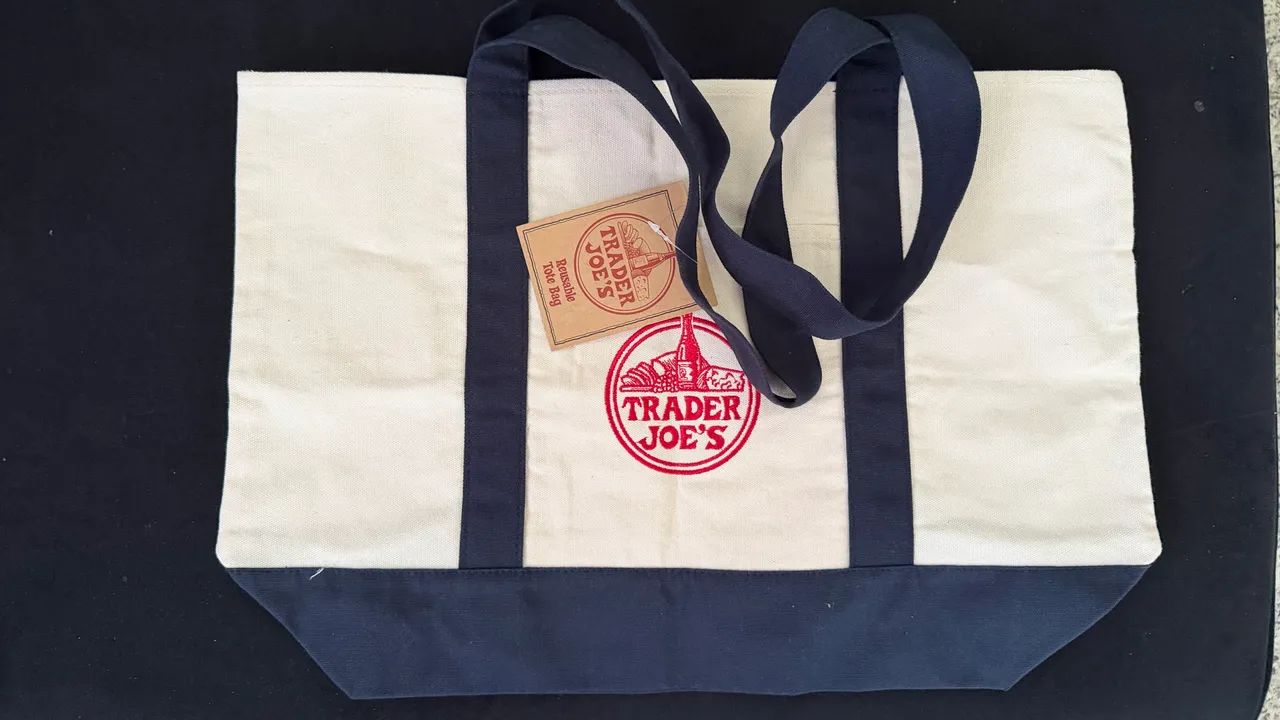 Bolsa tote ecobag Trader joes importado  - Foto 4