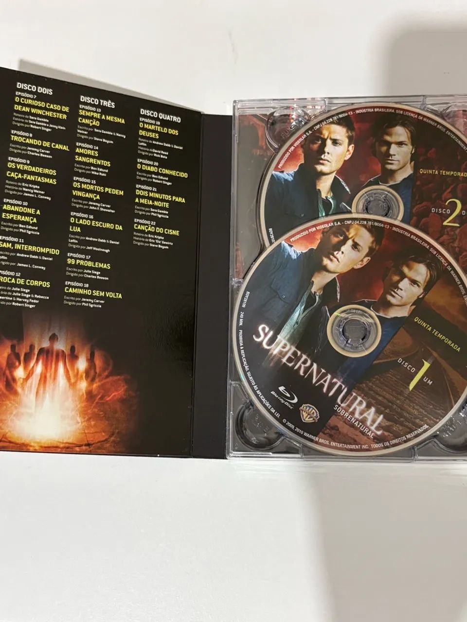 Dvd Bluray Sobrenatural s5 - Foto 2