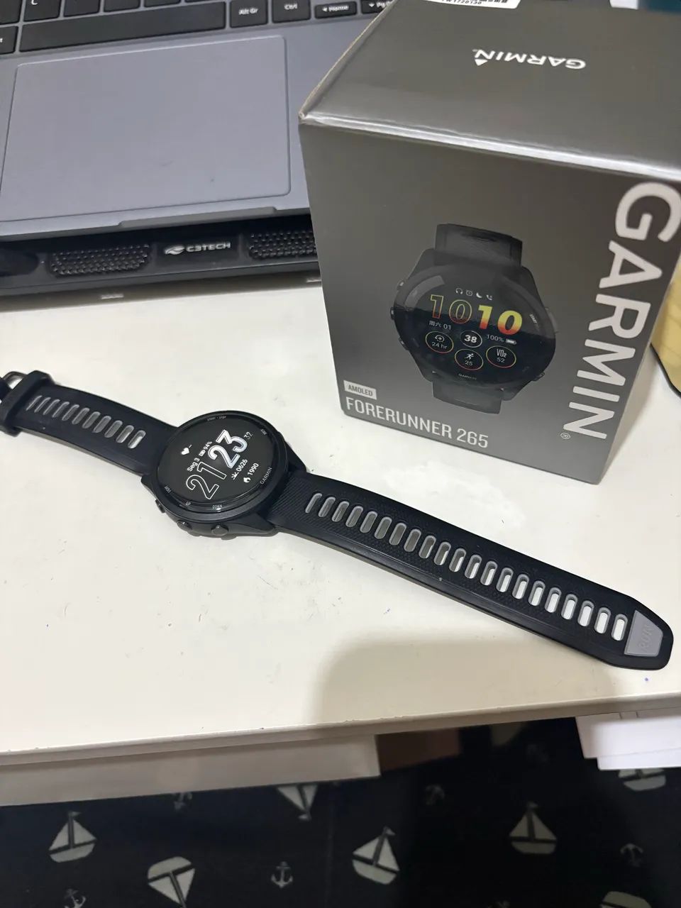 Relógio Garmin 265 music  - Foto 4