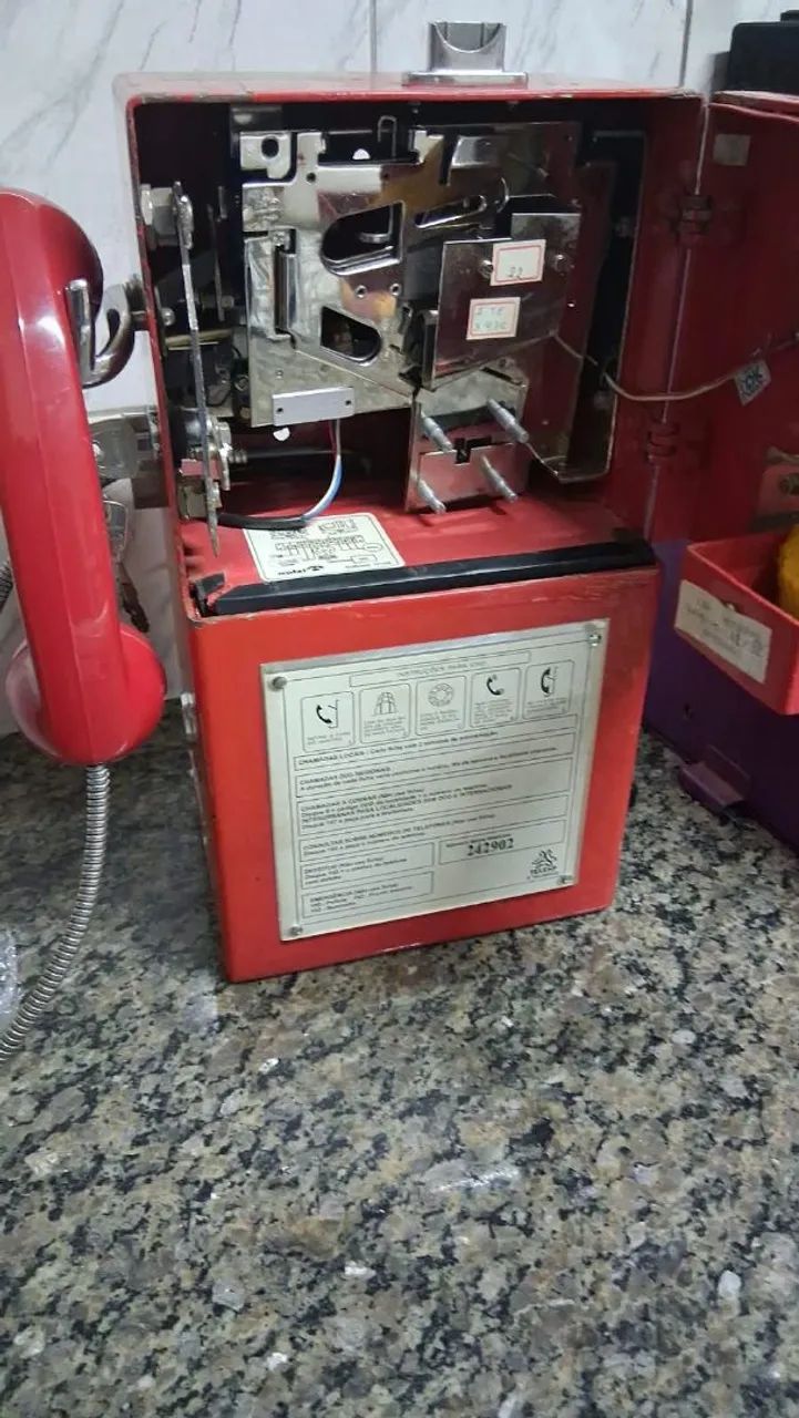 Raridade Orelhão original completo com Cofre  - Foto 2