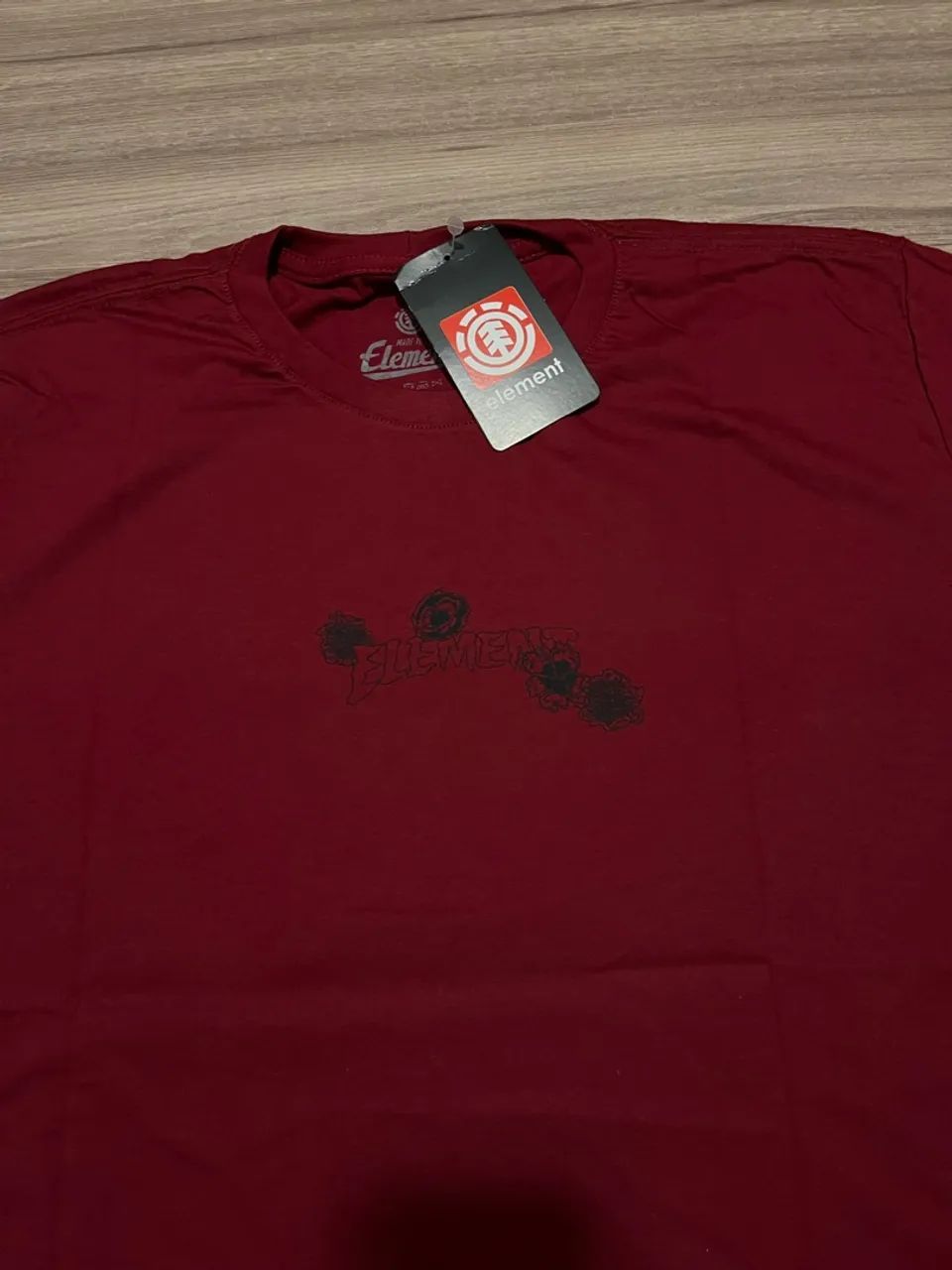 Camiseta Element Vinho  - Foto 4