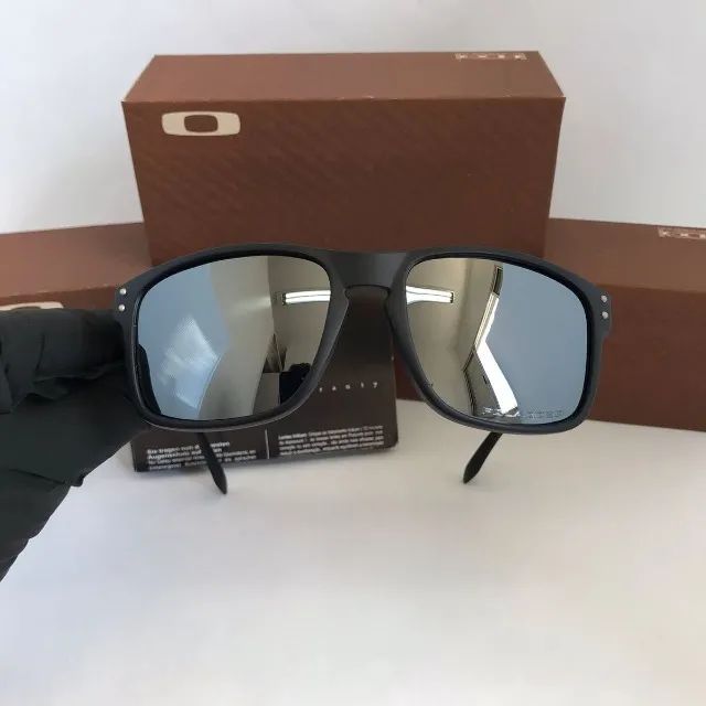 Oakley Holbrook Silver - Premium Americano - Kit Completo