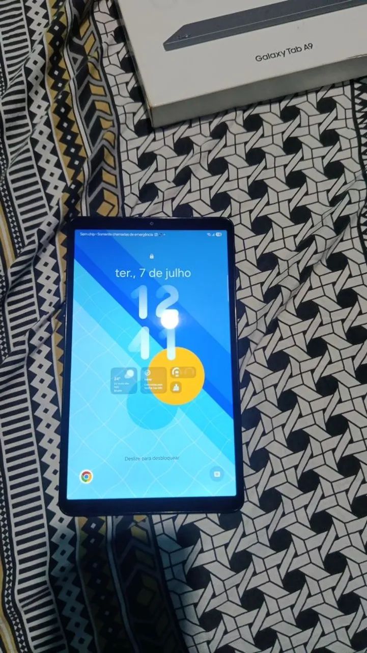Tablet Samsung tab a9 8.7 polegadas excelente com 64gb com todos os acessórios. - Foto 3